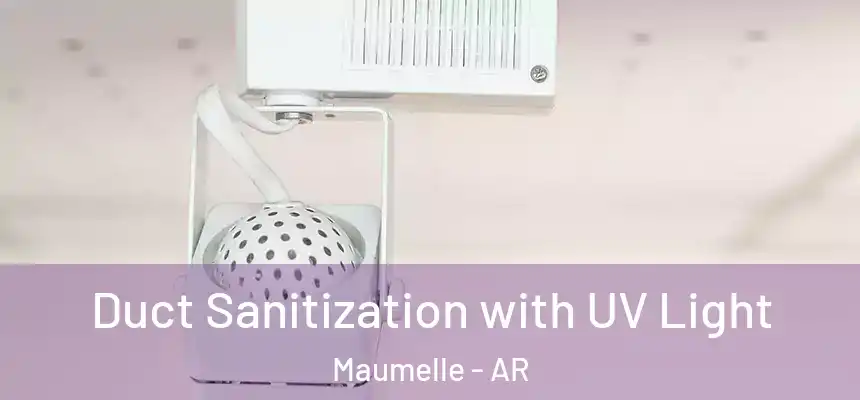 Duct Sanitization with UV Light Maumelle - AR